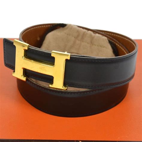 hermes belt 70 75|Hermes leather belt set.